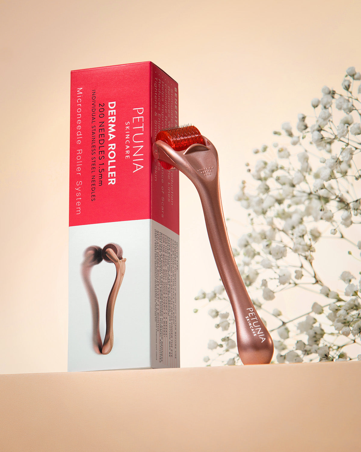 KYOGOKU DERMA NEEDLE BOOST DEVICE 本体と針二箱 1.5mm 200 Needles Microneedle Derma Roller – Petunia Skincare